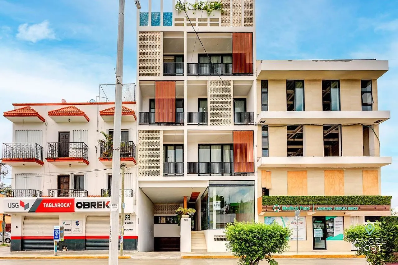 Chic Condotel With Roof Pool 10-Min Walk To Beach بلايا ديل كارمن 0*,  المكسيك