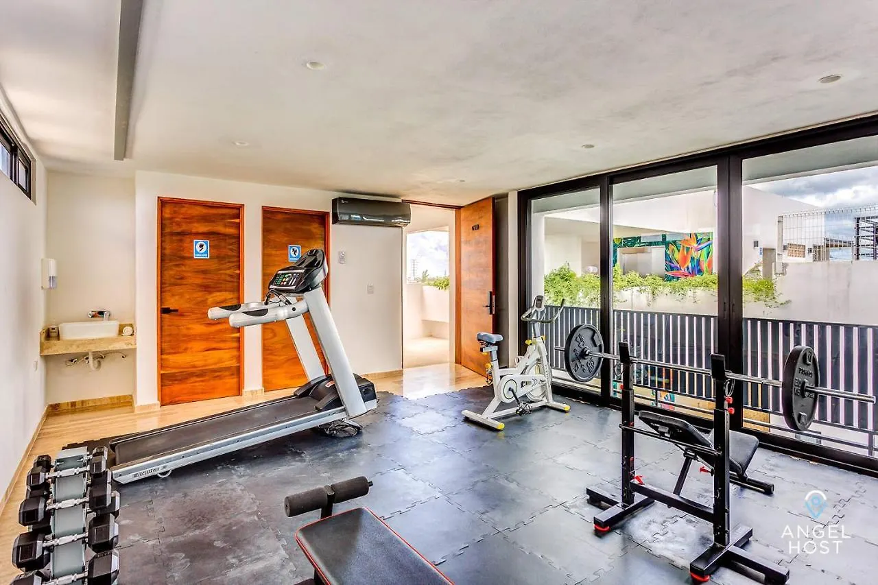 شقة Chic Condotel With Roof Pool 10-Min Walk To Beach بلايا ديل كارمن