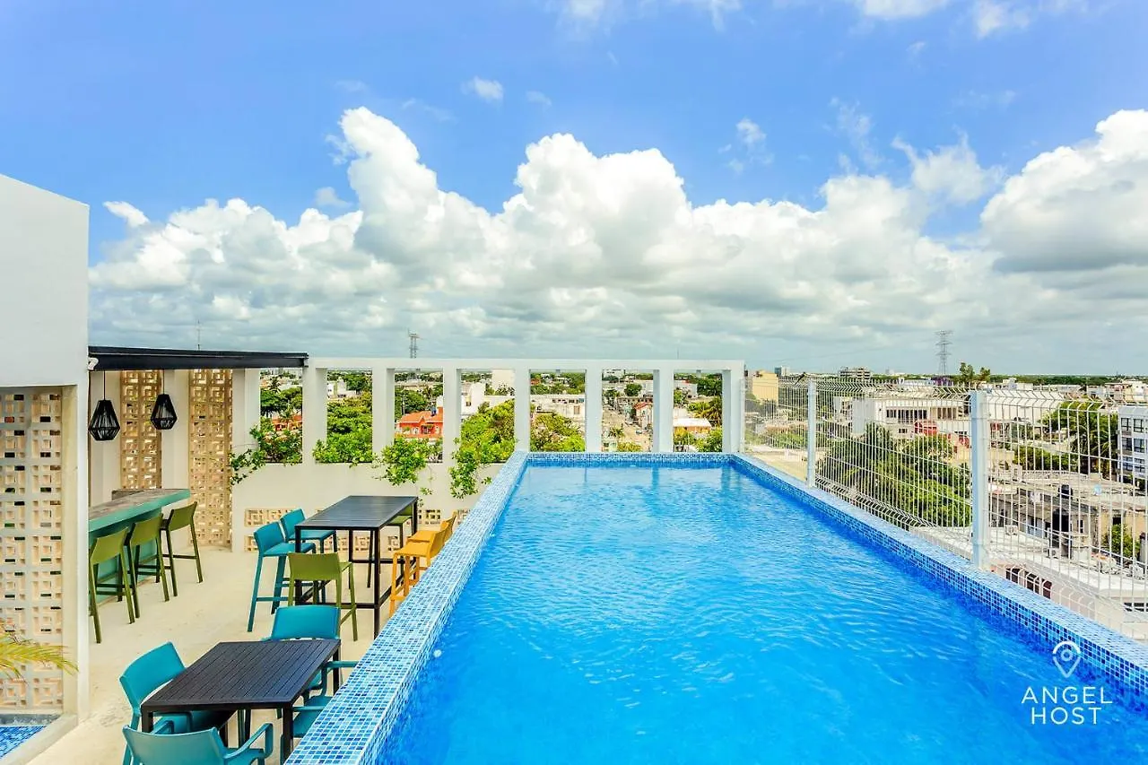 شقة Chic Condotel With Roof Pool 10-Min Walk To Beach بلايا ديل كارمن