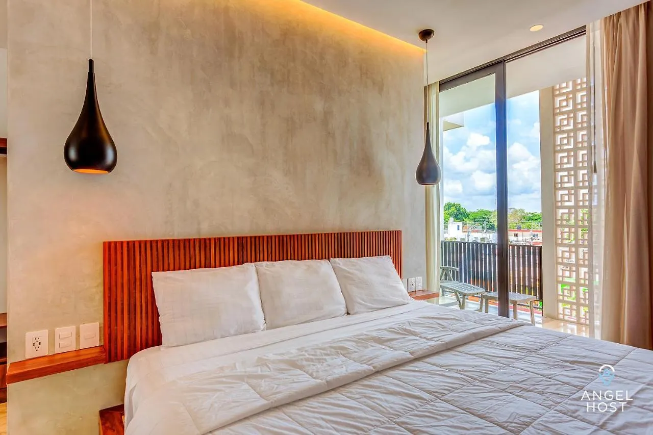 شقة Chic Condotel With Roof Pool 10-Min Walk To Beach بلايا ديل كارمن
